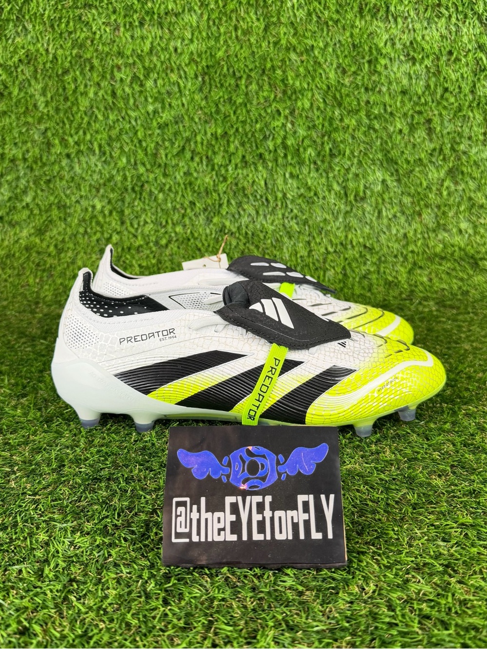 NEW adidas Predator Elite FT AG Cloud White / Core Black JS0945 Men's Size 7.5